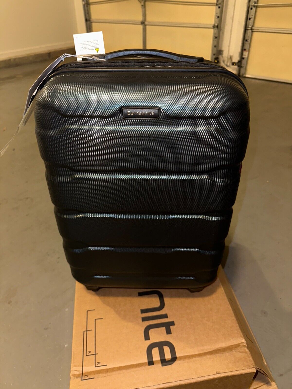 Samsonite Omni PC Hardside Luggage with Spinner Wheels, Carry-On 20 in Teal 24Hr Smart